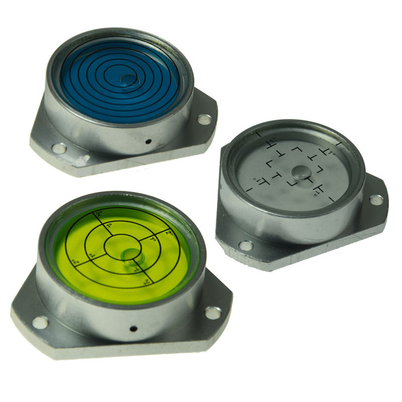 Round Shape Auto Level Components With Metal Brackets CE Certification
