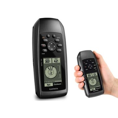 Garmin 73 xử lý GPS 2 pin AA Hệ thống GPS RTK 50 Đường dẫn 2.6 