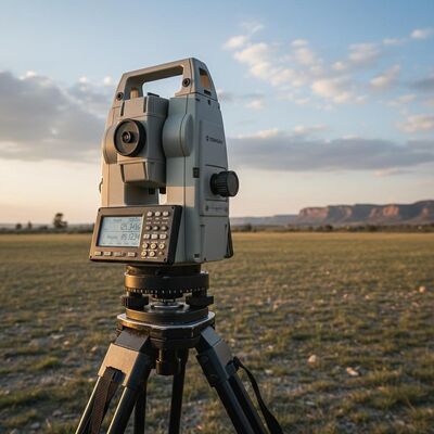 Máy toàn đạc Topcon với đo xa không gương 1000m, Màn hình cảm ứng đa điểm điện dung 5.0 inch và Tự động cân bằng cho khảo sát chính xác